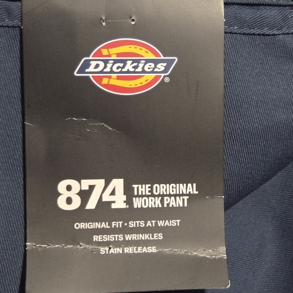 Dickies 874 Mens Original Fit Wrinkle Resistant Work Pants Size 40 x 30 - Picture 7 of 14